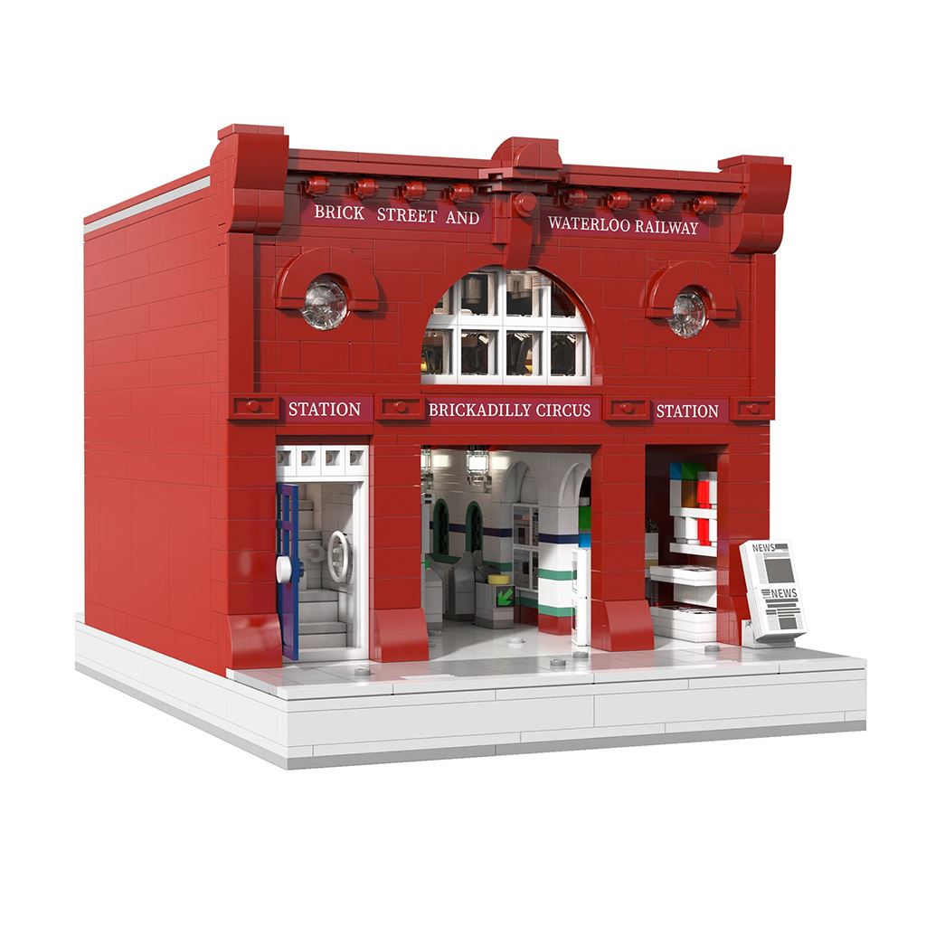 Cada London Subway Station -  1836 Pcs