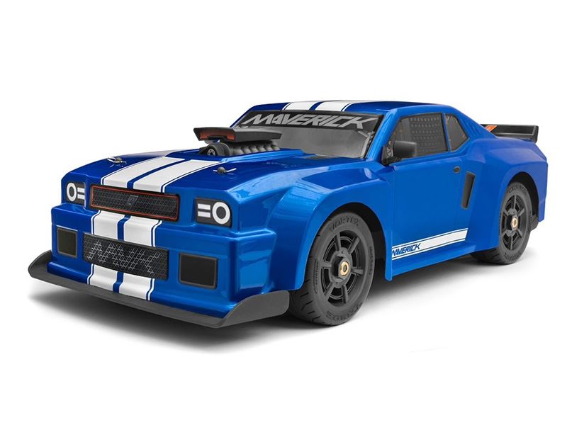 Maverick QuantumR Flux 4S 1/8 4WD Muscle Car - Blue