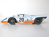 Ixo (Parent) Porsche 917 Kh #20 Gulf Livery 1/8 Scale Full Metal Kit