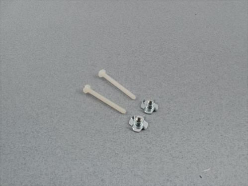 RACTIVE Wingbolt with T nut M4, 40mm (pk2)