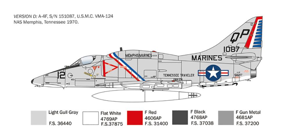 Italeri A-4 E/F/G Skyhawk