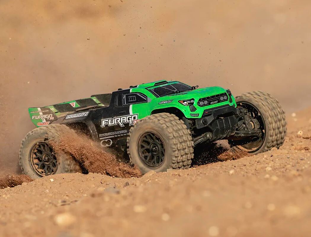 Corally Furago Xd Rtr Truck - Green