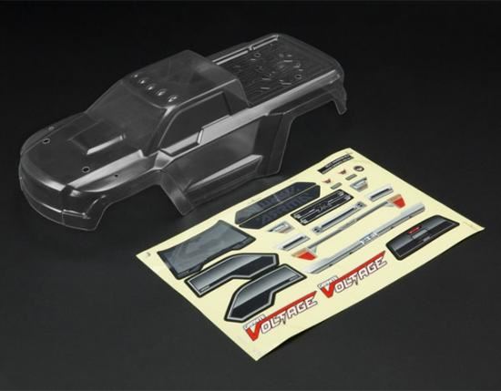 Arrma Granite Voltage Clear Bodyshell (Inc. Decals)