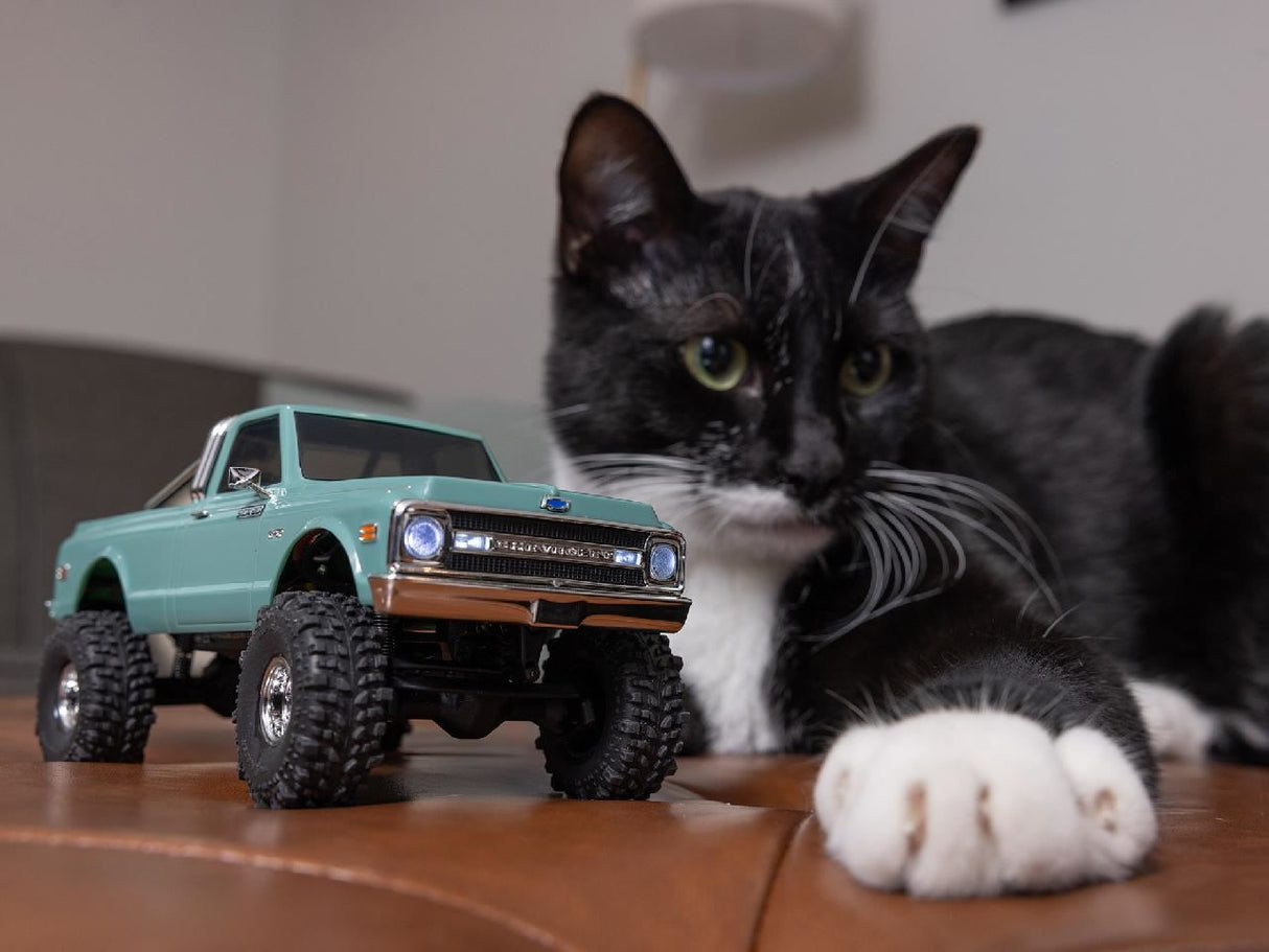 Axial 1/30 Scx30 Chevrolet K10 4X4 Rtr Brushed Rock Crawler (Batte