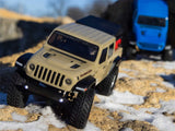 Axial 1/24 SCX24 Jeep JT Gladiator 4WD Rock Crawler Brushed RTR, B