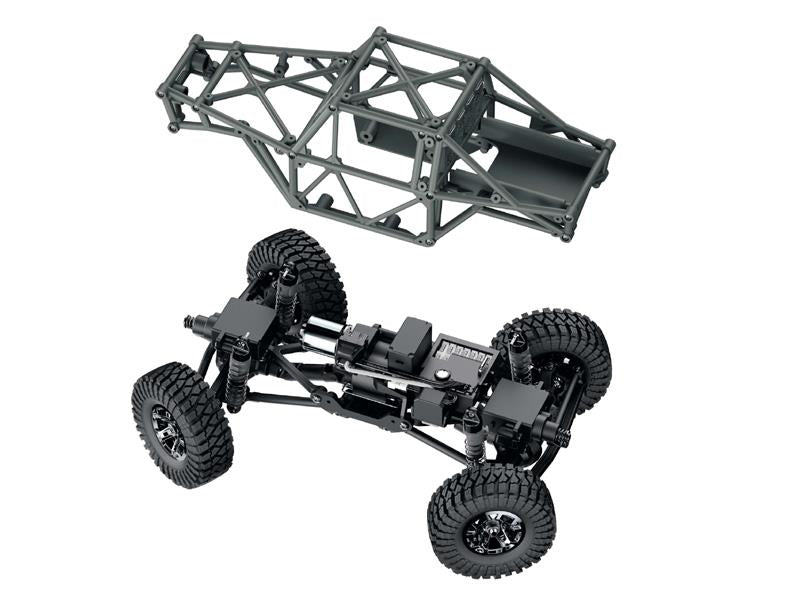 Scout-24 Flux 1/24Th Rock Crawler - Blue