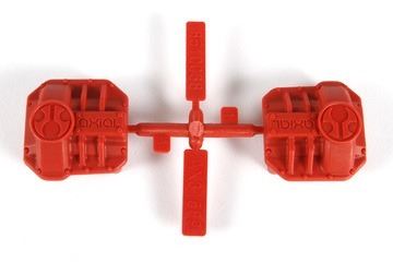 Axial AR44 Differential Covers (Red)