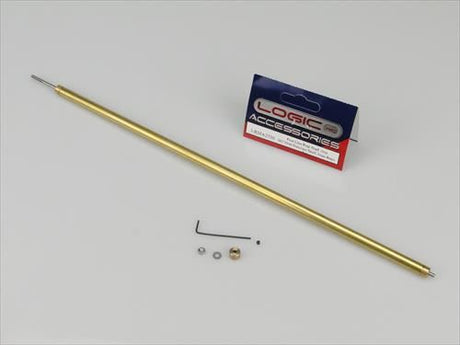 RACTIVE Fine Line Prop Shaft 10in M2/2mm Stainless 6mm dia Tube