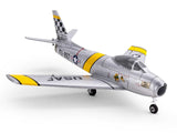 E Flite UMX F-86 Sabre 30mm EDF Jet BNF Basic with AS3X and SAFE Sel