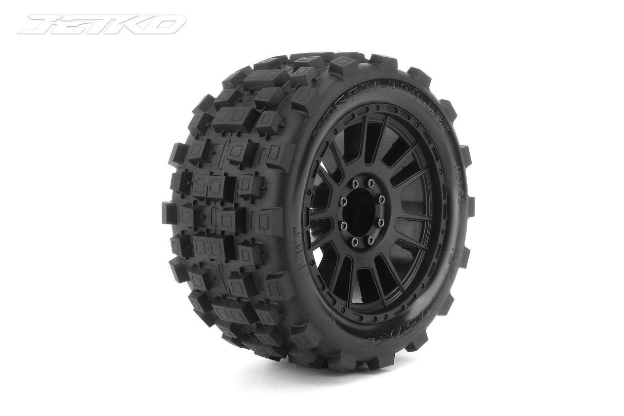 Jetko Ex Tyre Mt Wasteland Belted 4.0In Black Wheel 12-17Mm (2)