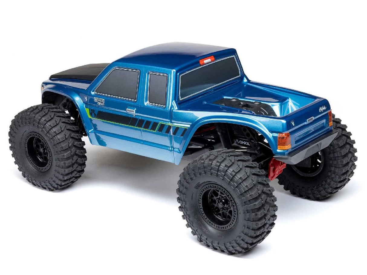 Axial 1/10 Scx10 Iii Coyote 4X4 Rtr Brushed Rock Crawler, Blue