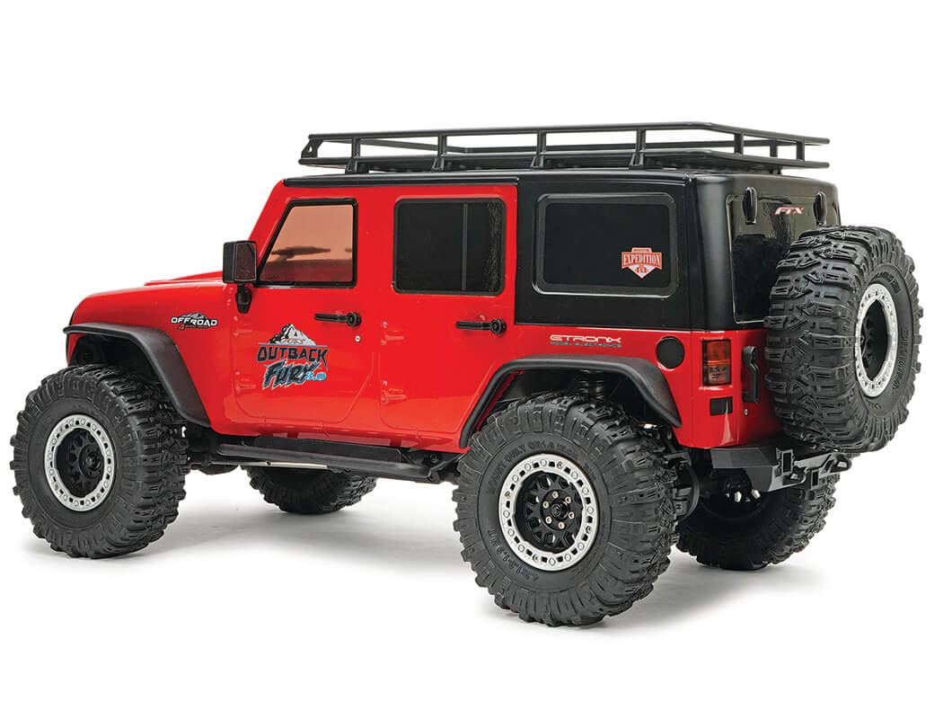 Ftx Outback Fury 3.0 4X4 Rtr Trail Crawler - Red