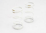 TRAXXAS Spring, shock (white) (GTR) (front) (1.3 rate gold) (1 pair)
