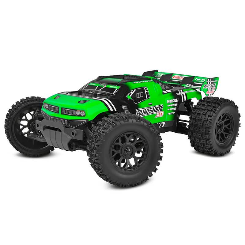 Corally Punisher Xd Rtr Truck - Green