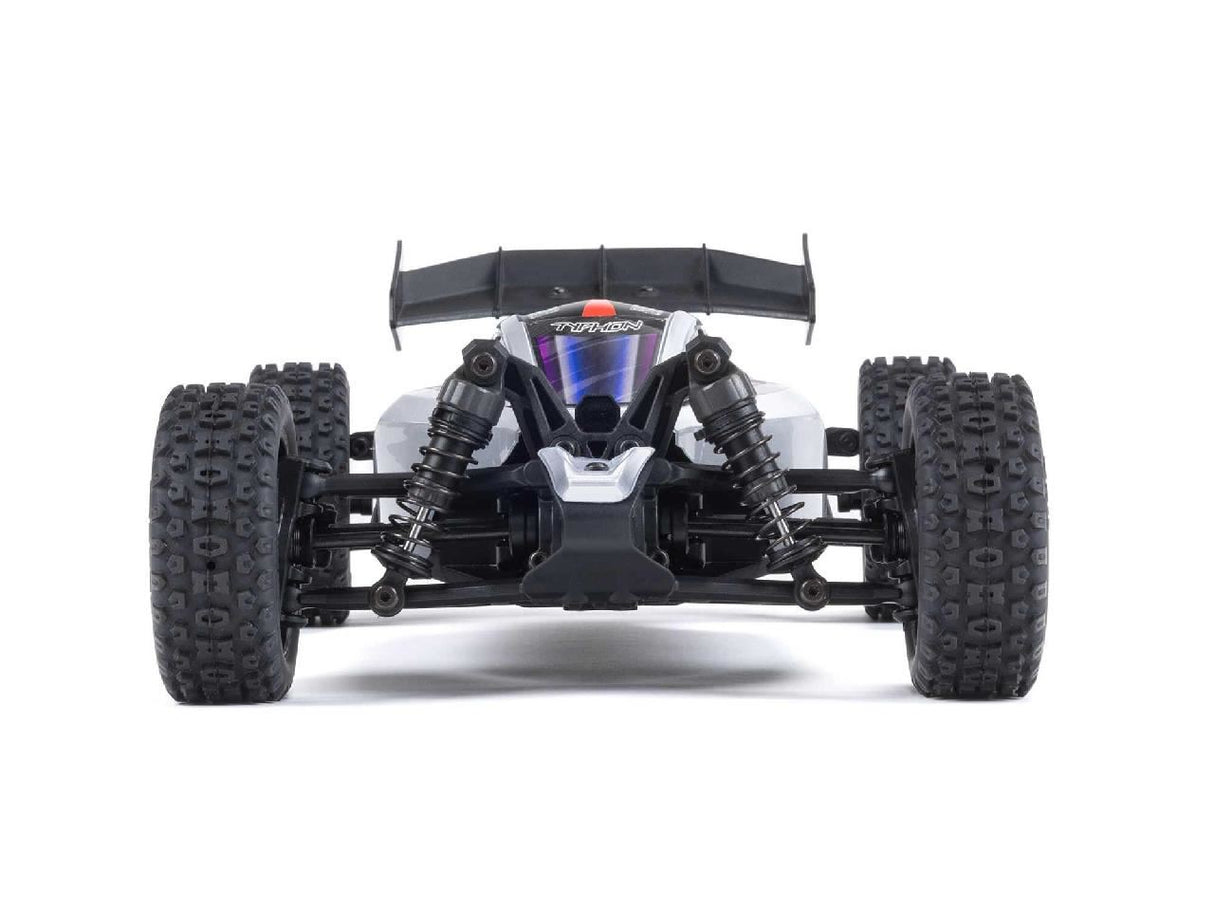 Arrma 1/18 Typhon GROM 4wd Smart RTR w/Lipo Batt/USB Chg Blue/Silv