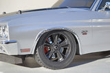 Rpm &Quot;N2O&Quot; Gloss Black Resto Mod Sedan Wheels