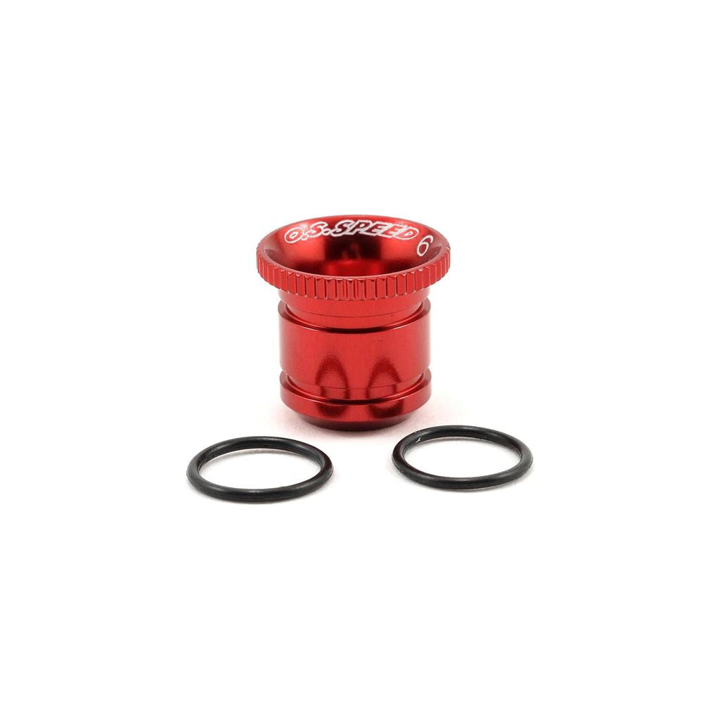 Os Carburettor Reducer 6Mm (Red) Osspeed 21