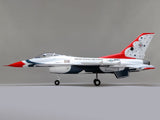 E Flite F-16 Thunderbirds 70mm EDF Jet BNF Basic with AS3X and SAFE