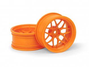 HPI Tech 7 Wheel Orange (9mm/2Pcs)