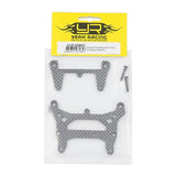 Yeah Racing Graphite Front & Rear Shock Tower For Kyosho Optima Pro