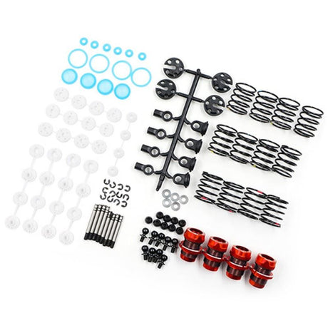 Yeah Racing QUTUS Challenger 50mm Damper Set for 1/10 RC Touring M-Chassis Car Red