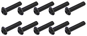 Core RC Steel Button Head Hex Screws M2.5 x 10 pk10