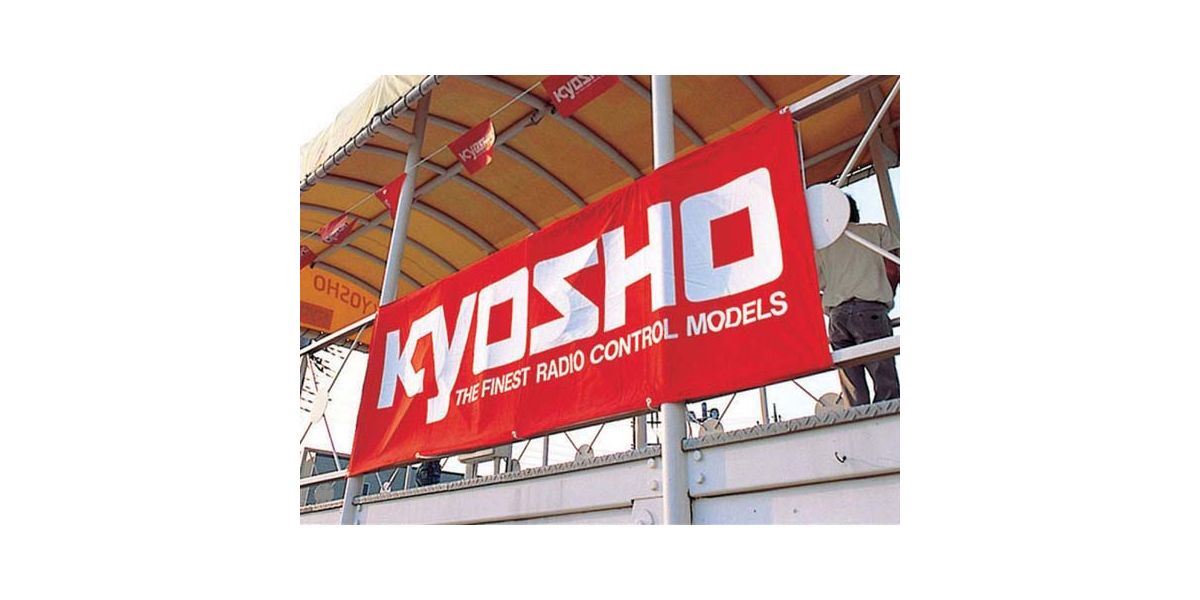 Kyosho Large Track Banner (600X1800Mm) Polyester