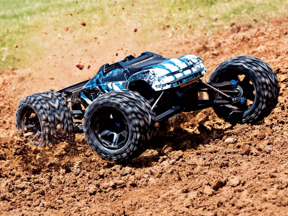 TRAXXAS E-Revo II VXL 4WD TSM - Blue (TQi/No Batt or Chg)