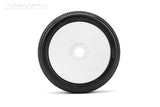 Jetko Lesnar Composite Soft 1:8 Buggy Pre-Glued White Revo Rims (2)