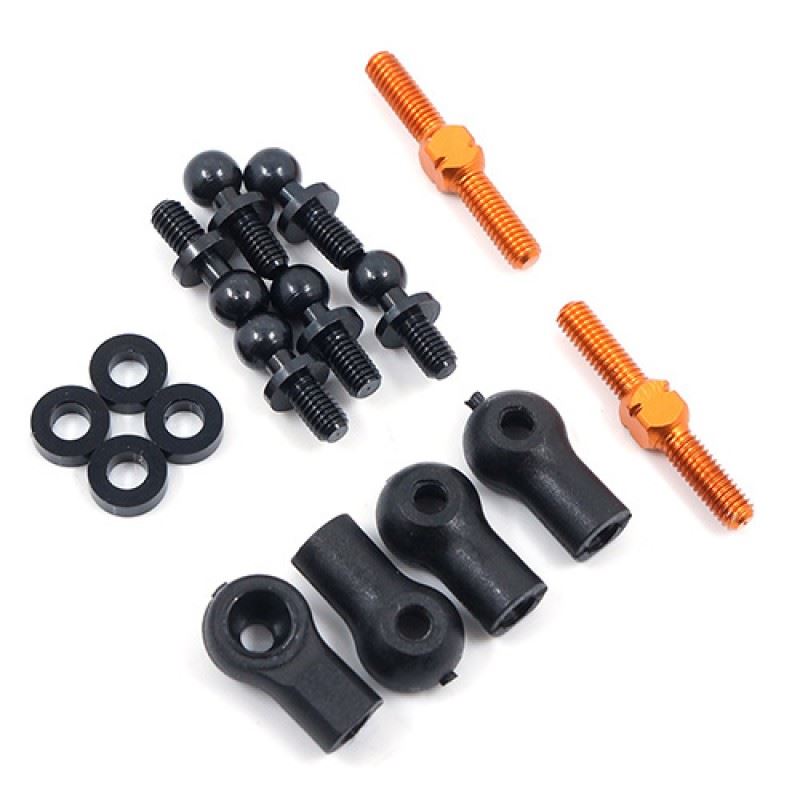 Yeah Racing Aluminum Rear Upright for Sprint 2 RWD Drift SPT2-S04 Orange