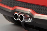 KILLERBODY CHROME DOUBLE EXHAUST PIPE W/O LED