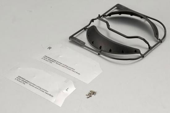 KILLERBODY FRONT WHEEL ARCHES (3.75" TYRE) FOR KB48601