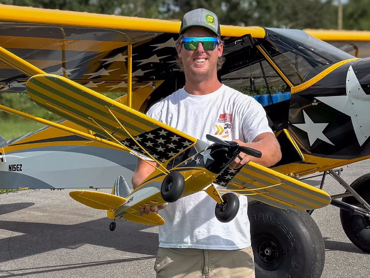 Hobbyzone Carbon Cub S 2 1.3M Cleetus McFarland Special Edition Bnf Ba
