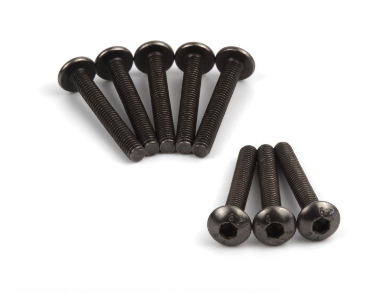 Tp. Button Head Screw M2.5X18Mm (Hex/Socket/8Pcs)