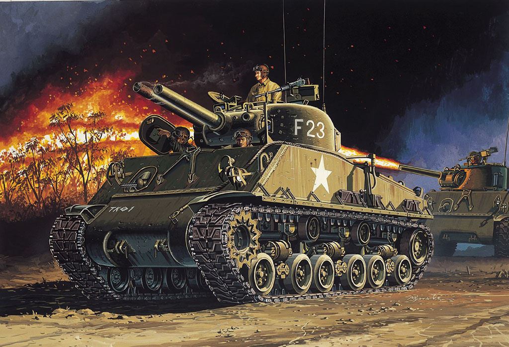 Dragon  1/72 M4A3 HVSS POA-CWS-H5