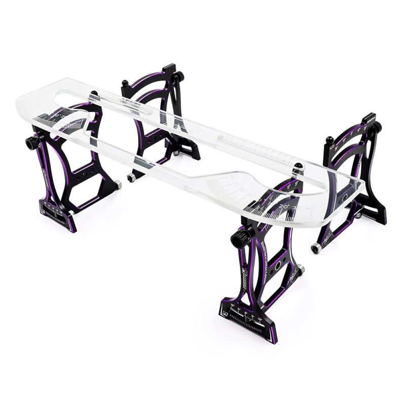 Yeah Racing Momentum 7075 Aluminum Set Up System V2 For 1/10 On Road Chassis (Limited Edition)