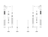 RC4WD REPLACEMENT SHOCK SHAFTS MILLER MOTORSPORT PRO ROCK RACER