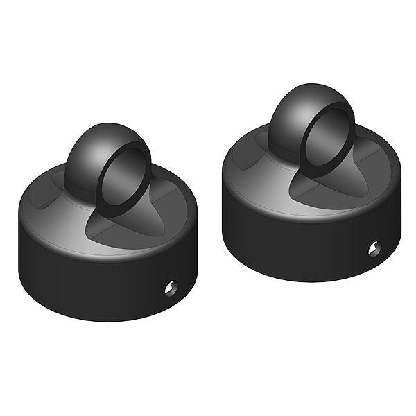 Corally Shock Cap Aluminum Hard Anodised 2 Pcs