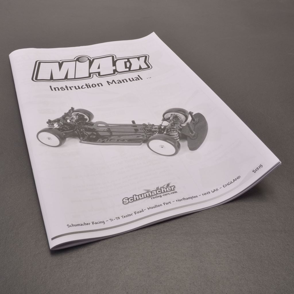 Schumacher Instruction Manual - Mi4CX