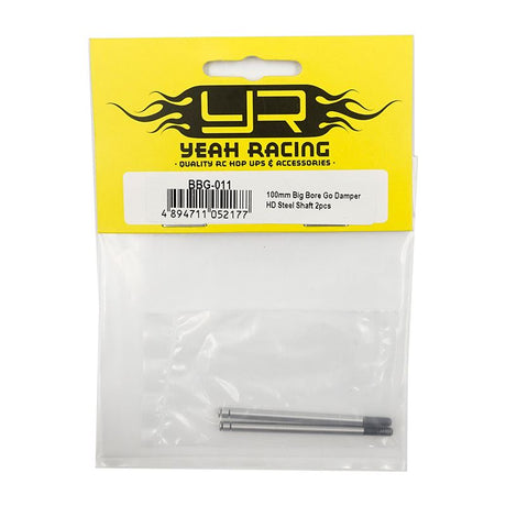 Yeah Racing 100mm Big Bore Go Damper HD Steel Shaft 2pcs