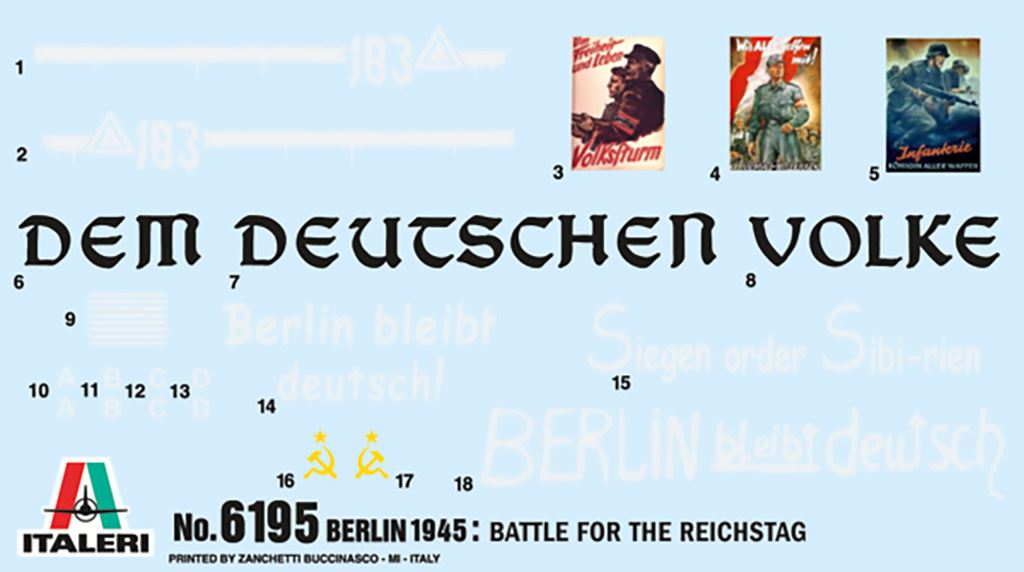 Italeri Berlin 1945: Fall of the Reichstag
