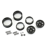 Proline 1/10 Impulse F/R 2.2In 12mm Crawler Wheels (2) Black