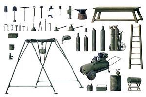 Italeri Field Tool Shop