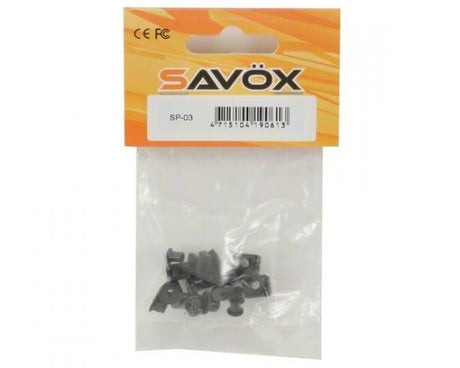 Savox Rubber Spacer Set For Std Servos Installed In Cars.
