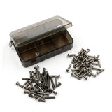 Yeah Racing Titanium Screw Assorted Set W/Box For Tamiya Wild One