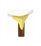 Artesania SET 4 BRASS CORNER EDGE GUARD Nº 2