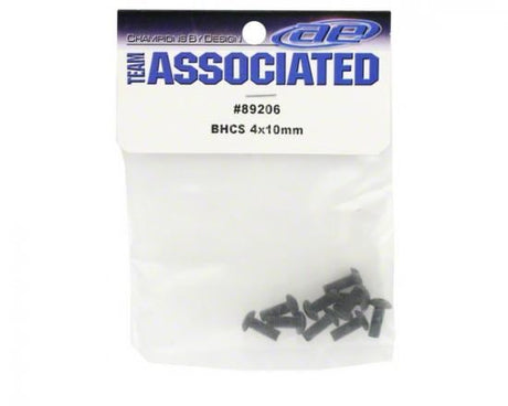 Team Associated BHCS 4x10mm Screws (10)