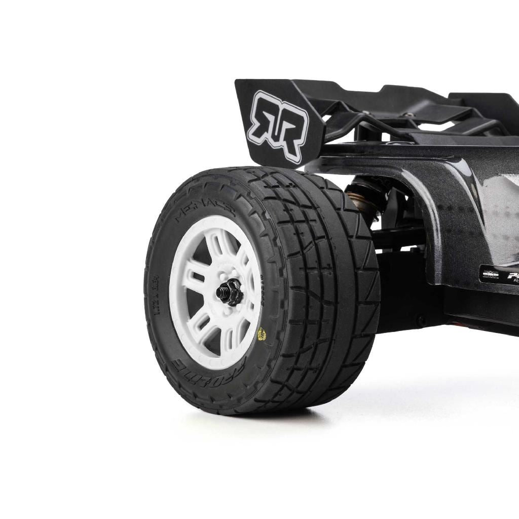 Pro-Line 1/16 Menace Front/Rear Street Tires Mounted 12Mm White Split