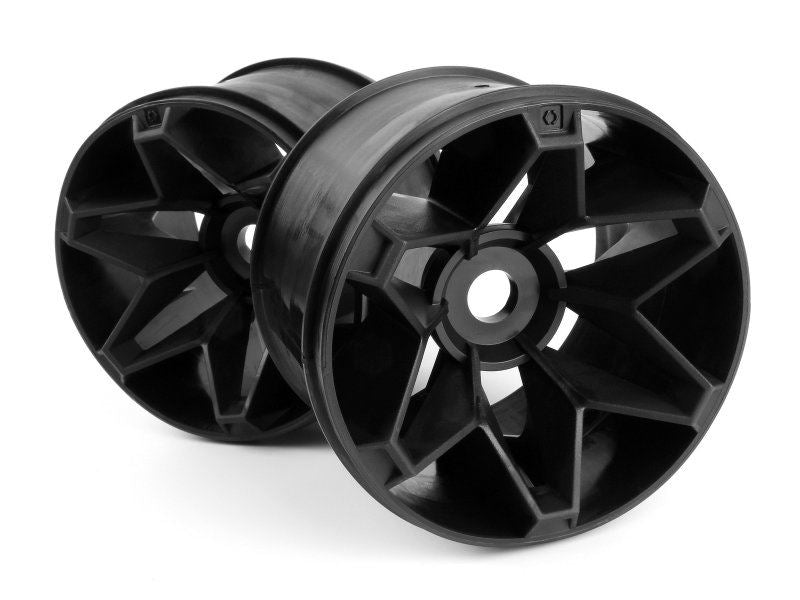 HPI Havok Wheel Black (3.8inx71mm/2pcs)