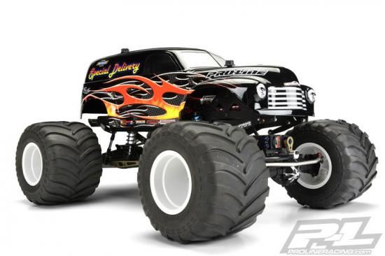 Proline Early 50'S Chevy Panel Truck Clear Body For Solid Axle